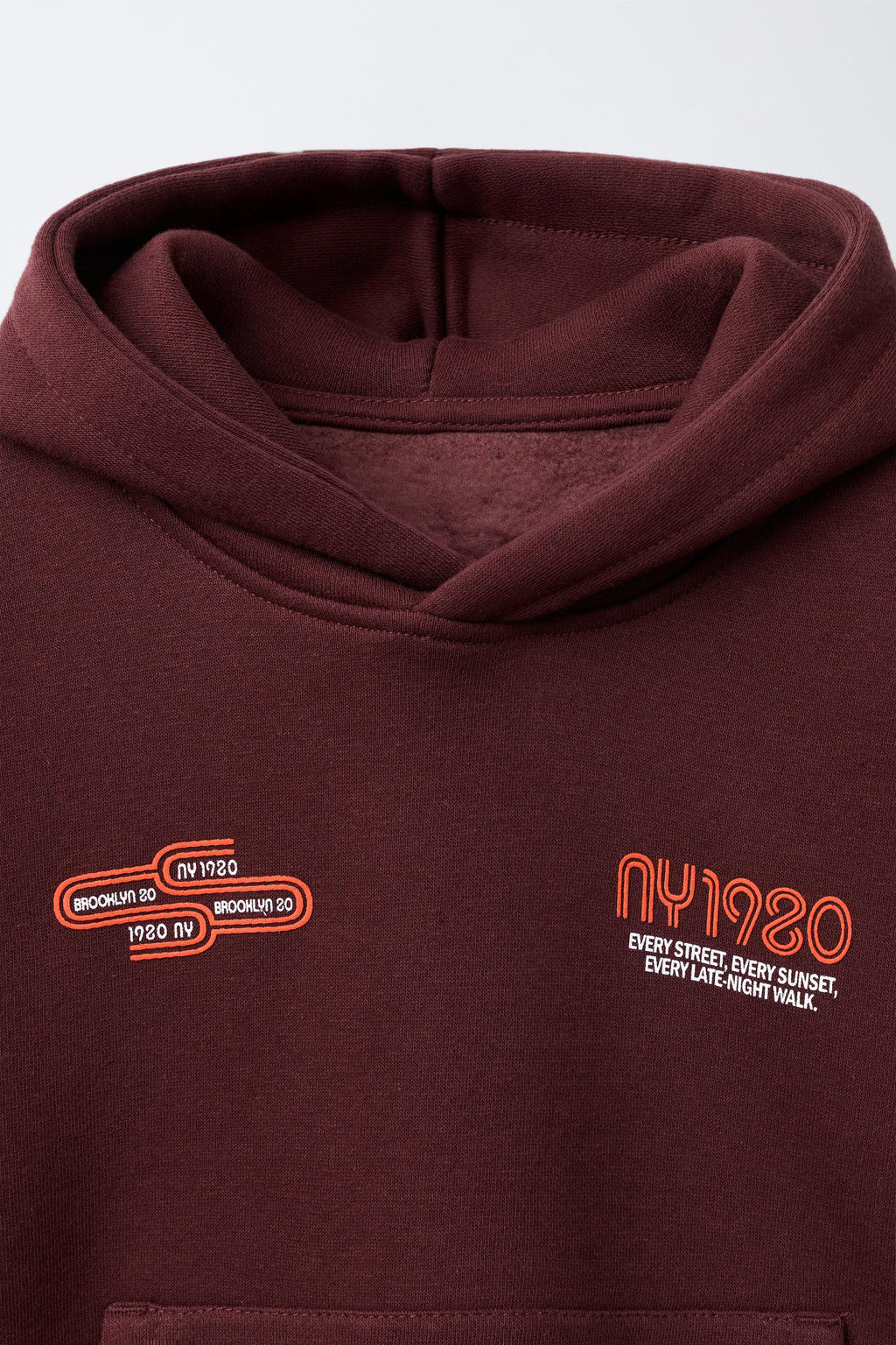 SLOGAN PRINT HOODIE - Zara фото 3