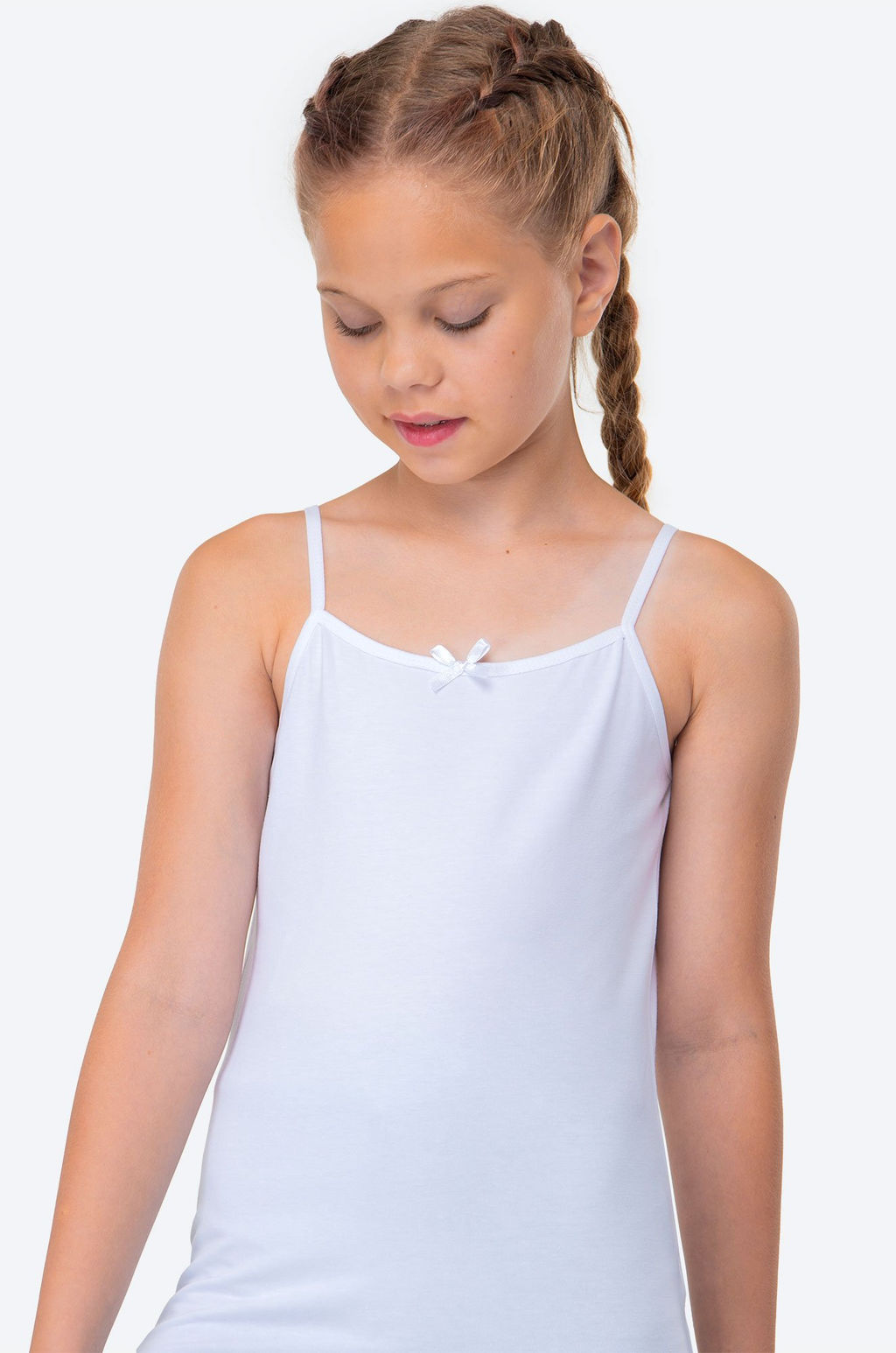 Майка на бретелях для девочки Happy Fox  фото 7