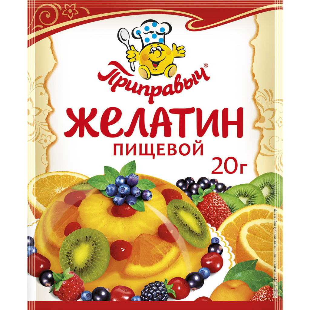 ЖЕЛАТИН ПИЩЕВОЙ 20 г - Приправыч фото 2