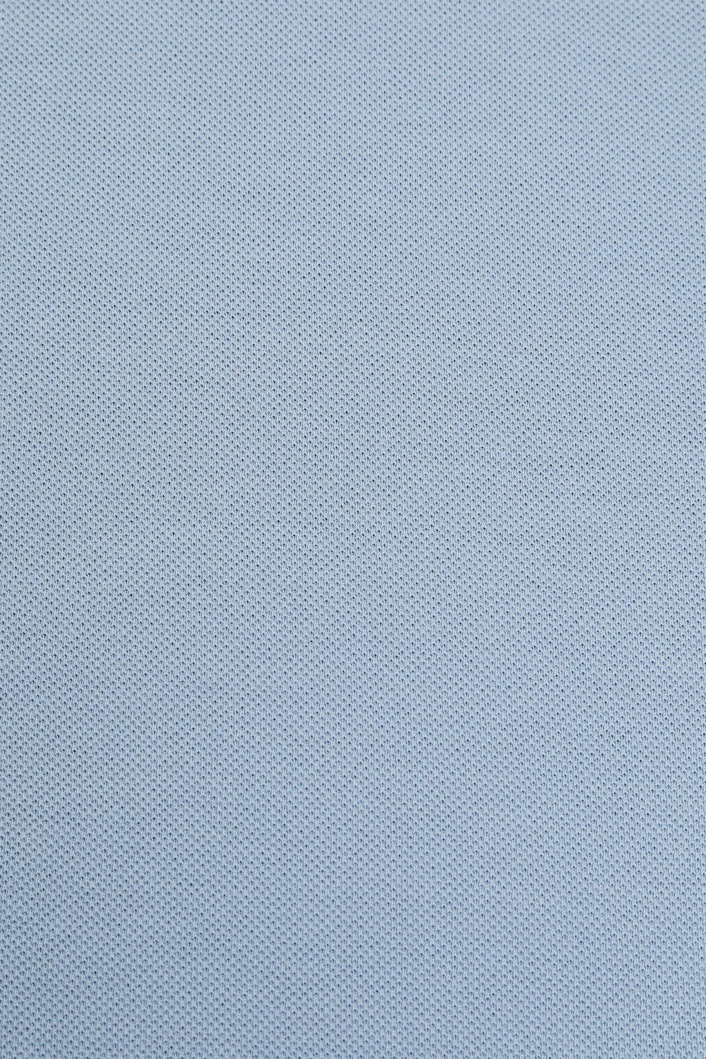 Erkek Slim Fit Polo Yaka Mavi Basic Ti__rt