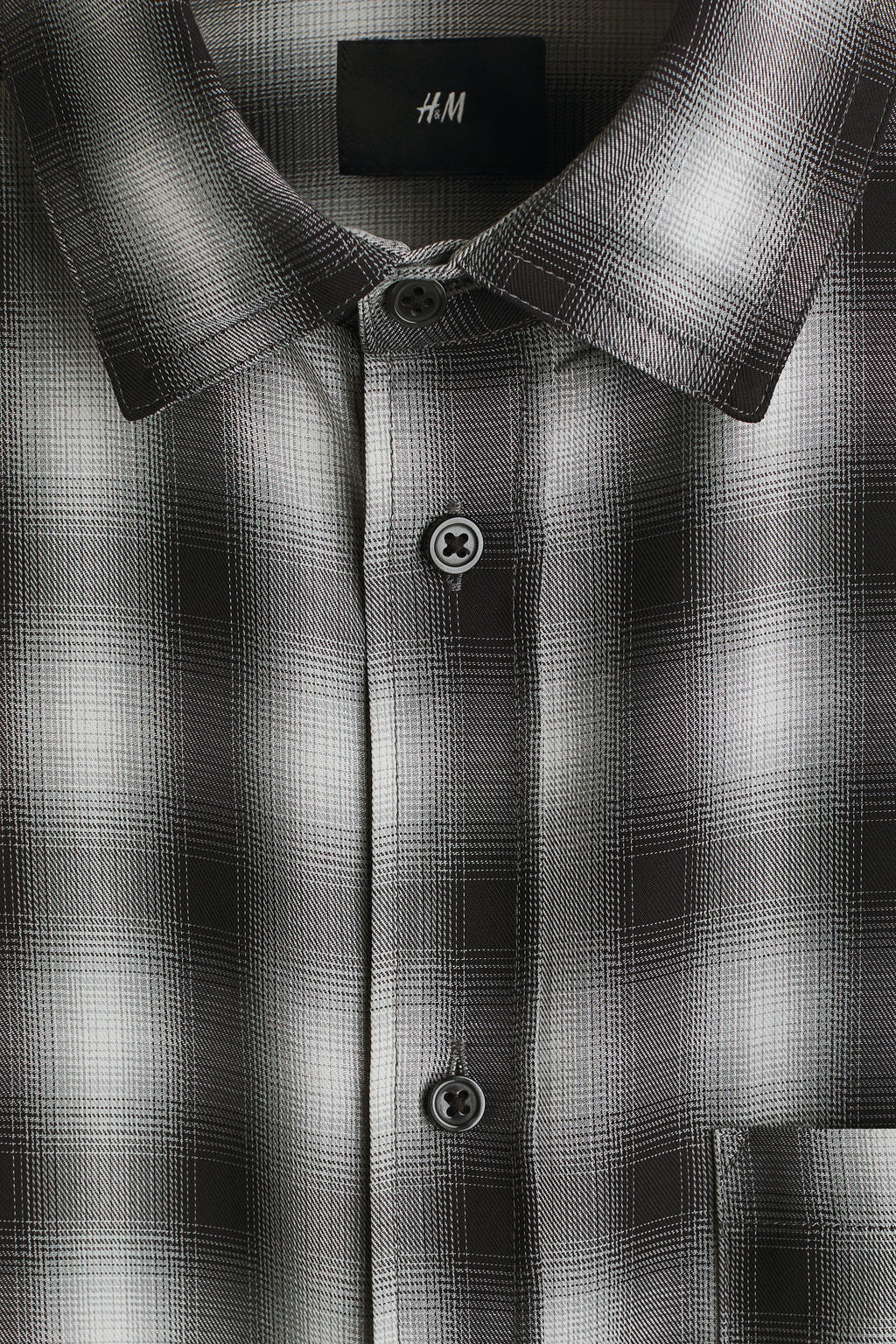 Camisa Relaxed Fit - H&m фото 3