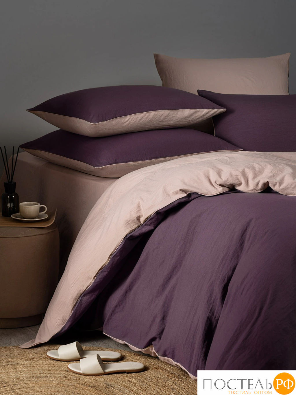 КПБ SleepiX ЮКО фиолет/роз - Sleep ix фото 3