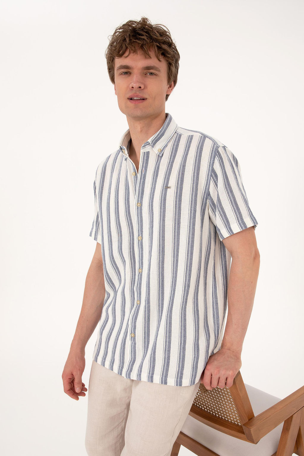 Erkek Lacivert K_sa Kollu G_mlek Sepette S_rpriz _ndirim - U.s. polo assn фото 3