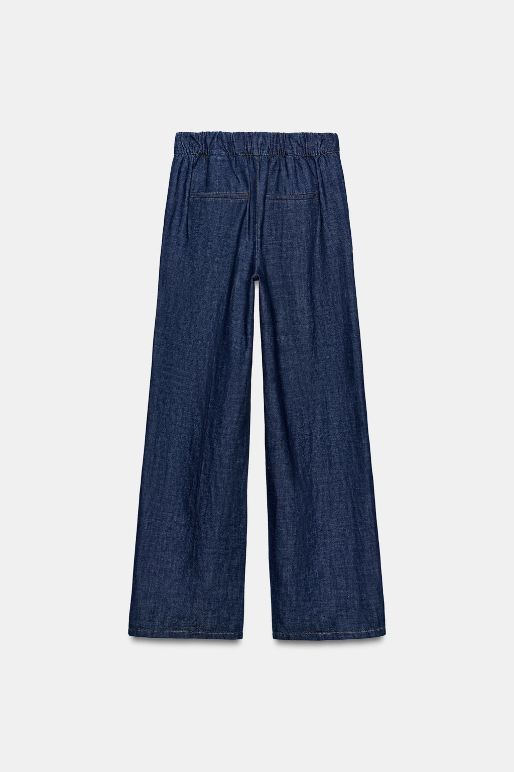 PANTAL?N RECTO CON LINO / ?ndigo - Zara фото 7