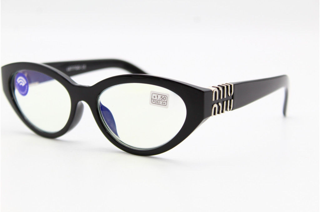Готовые очки LETITGO 7114 55-20-139 БЛЮБЛОКЕР