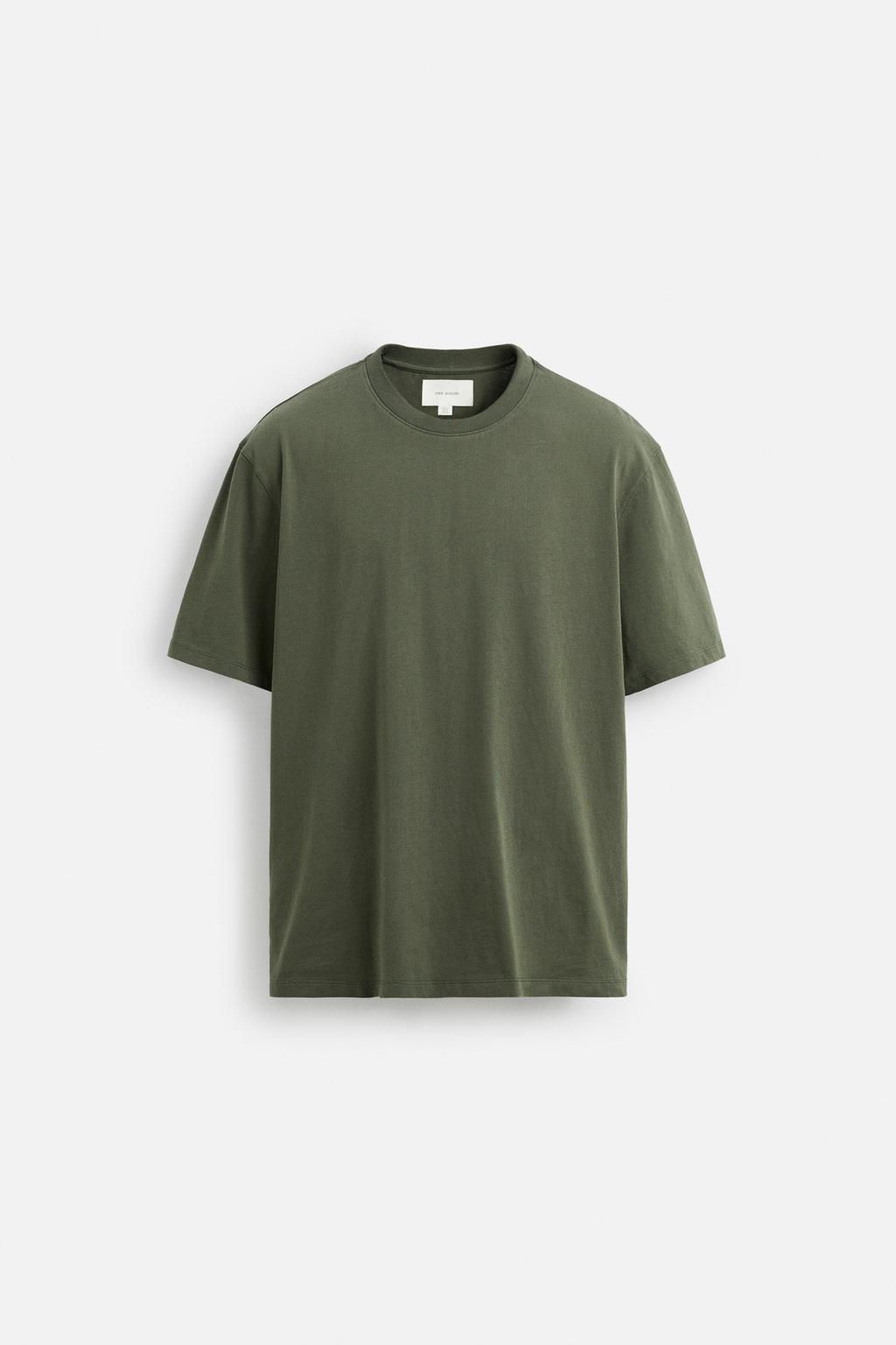 MEDIUM WEIGHT T-SHIRT - Zara фото 8