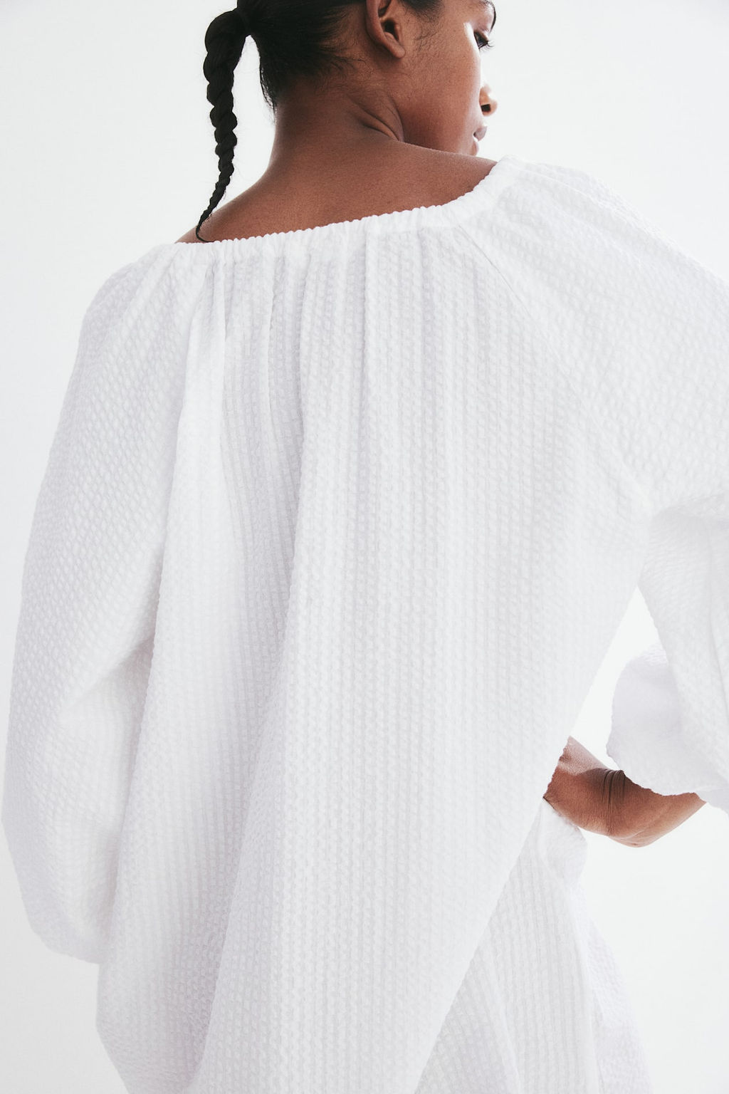 Vestido de sirsaca - H&m фото 4