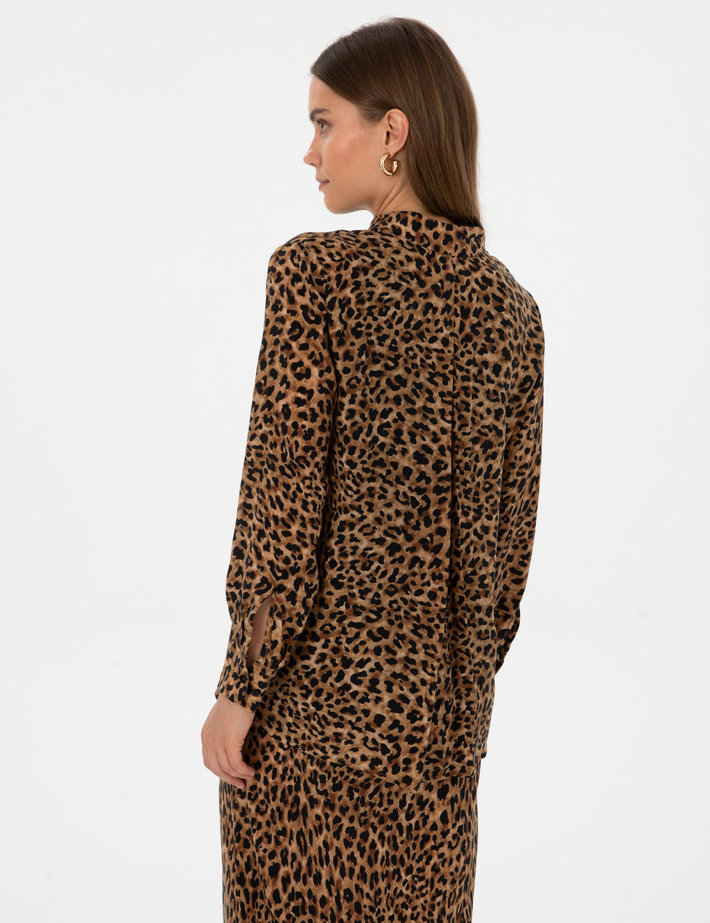 Camel Comfort Fit Uzun Kollu G_mlek