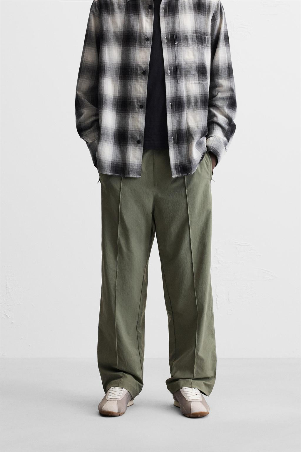 TECHNICAL TROUSERS WITH JOGGER WAIST - Zara фото 11