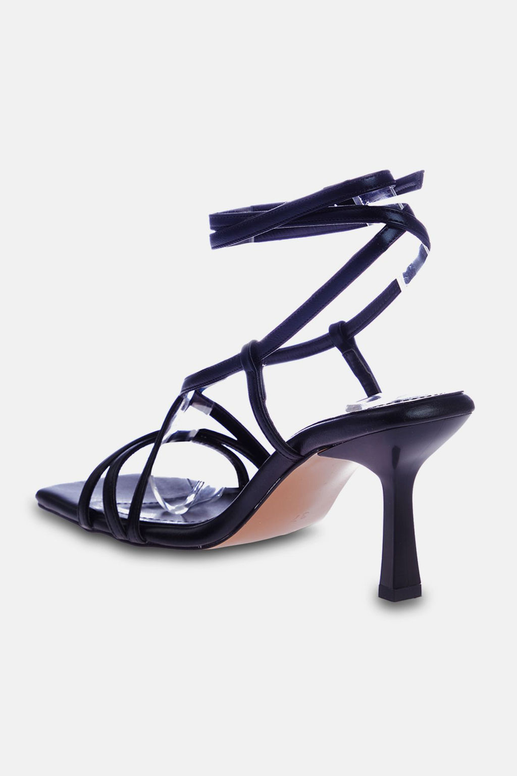 Trendyol Shoes Gold Bilekten Baglamal? Kad?n Topuklu Sandalet TAKSS24TO00001 - Trendyolmilla фото 6