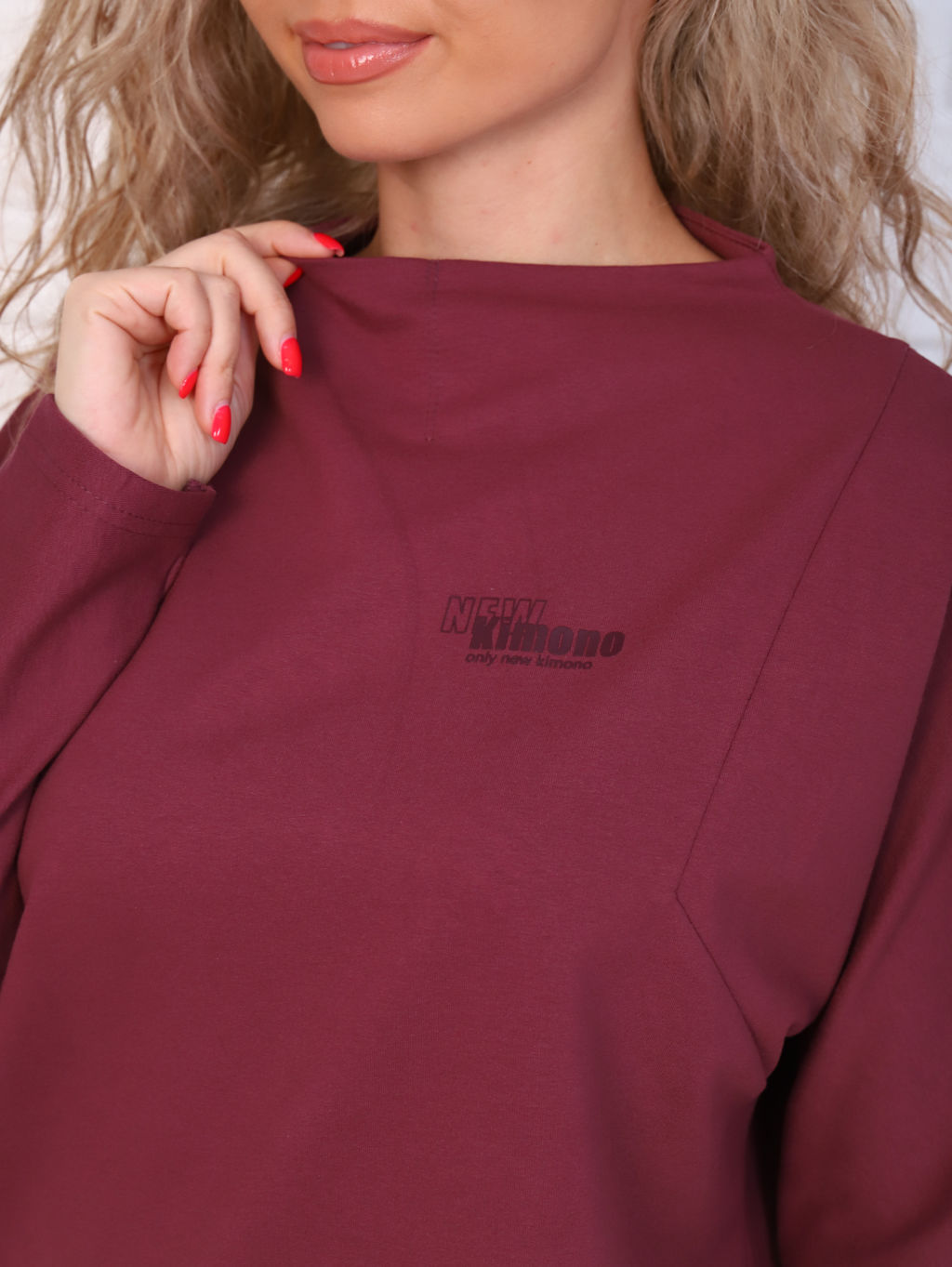 Костюм женский 5-319е (бургундия)