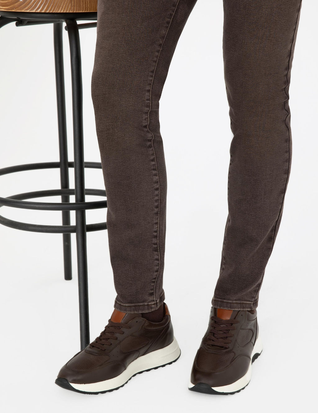 Kahverengi %100 Deri Sneaker - Pierre cardin фото 2