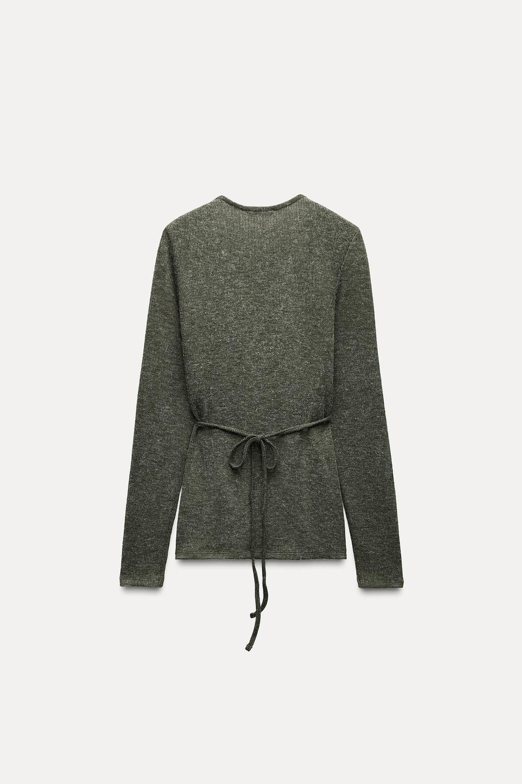SOFT WRAP JACKET - Zara фото 11