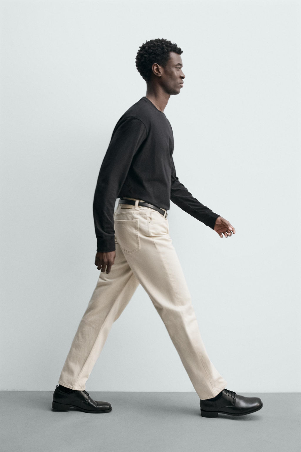 JEANS STRAIGHT FIT / Blanco roto - Zara фото 6