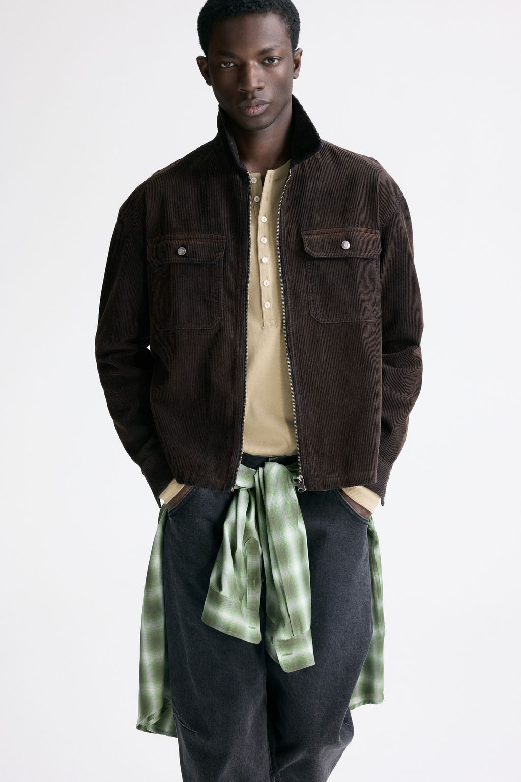 Sobrecamisa de pana - H&m фото 6
