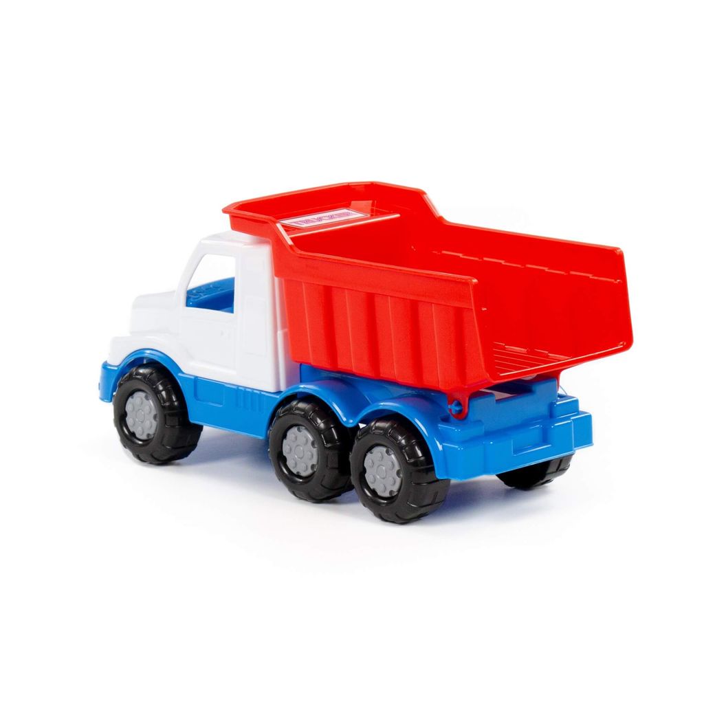 Гоша, автомобиль-самосвал (бело-синий) - Полесье фото 3