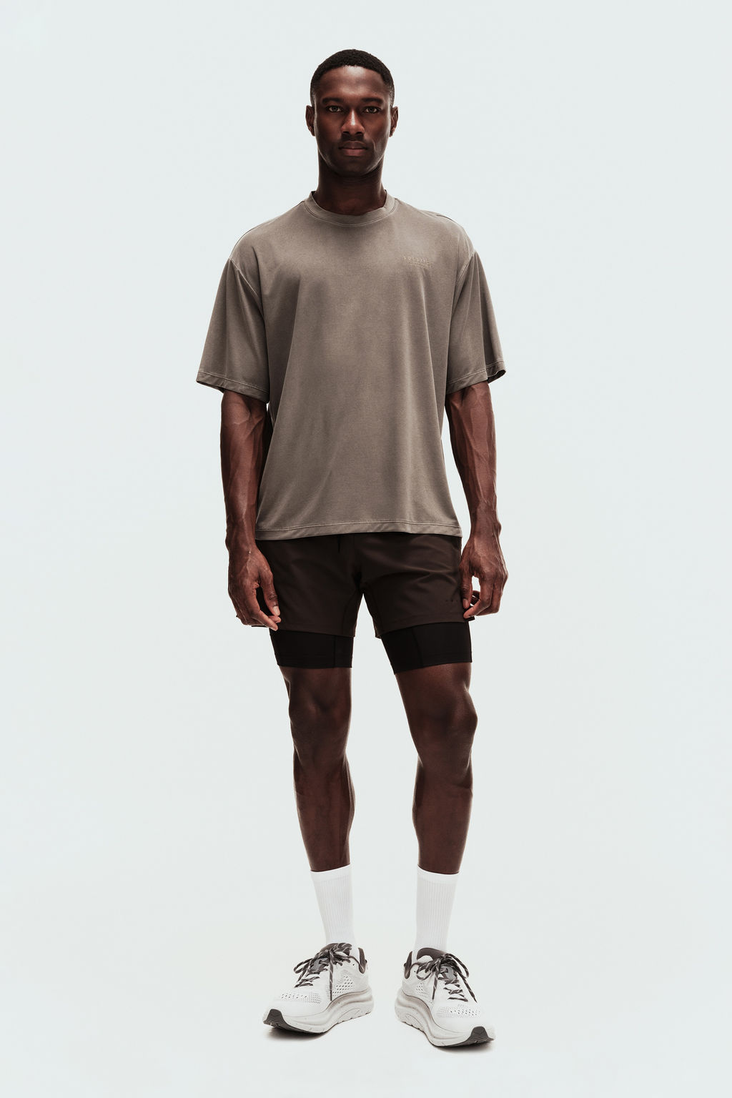 Camiseta de deporte boxy con DryMove Loose Fit - H&m фото 9