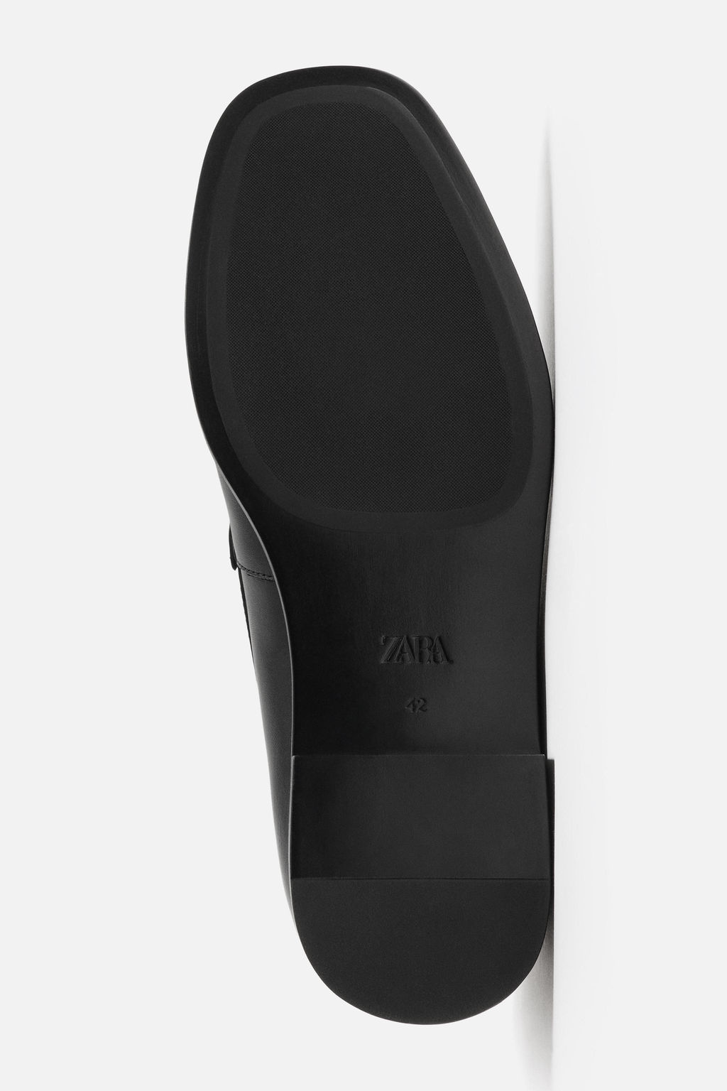 SMART LEATHER LOAFERS - Zara фото 7
