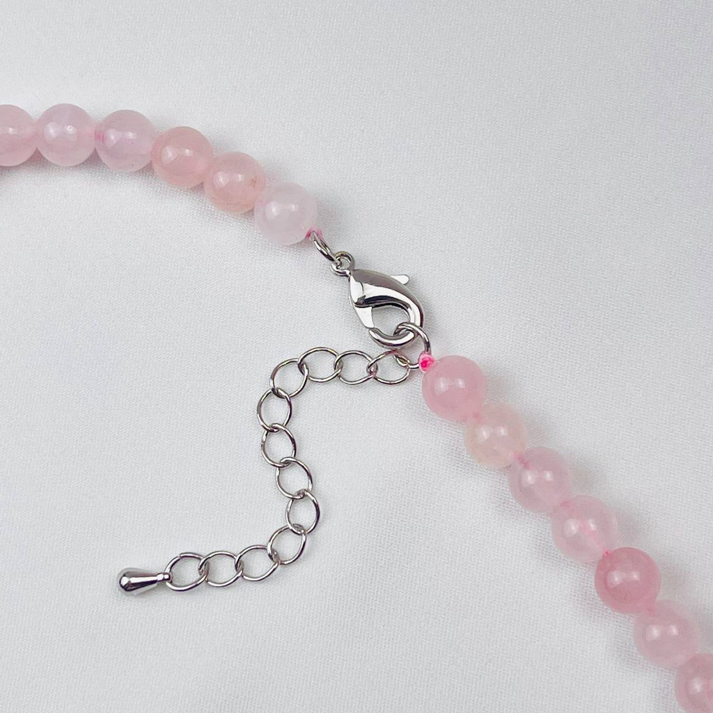 Бусы из Розового кварца 39 см +