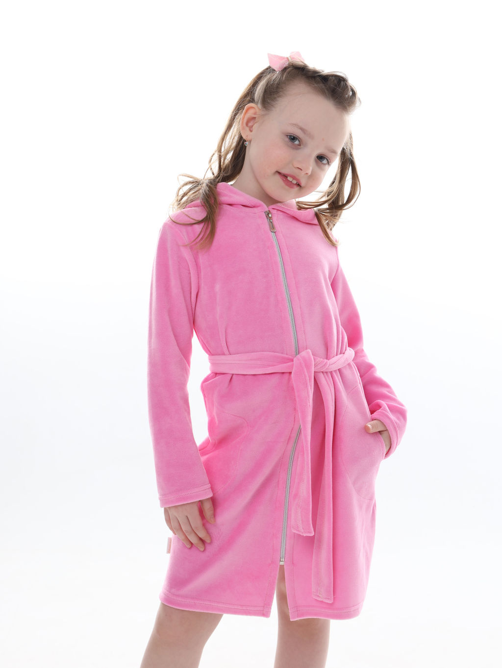 Халат "Северина",розовый