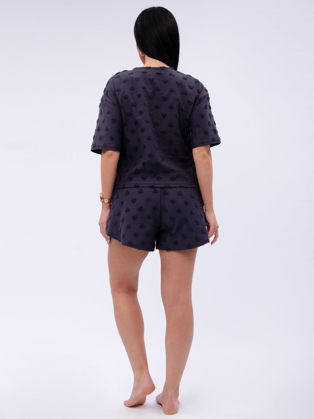 Пижама "Кэнди" графит, махра