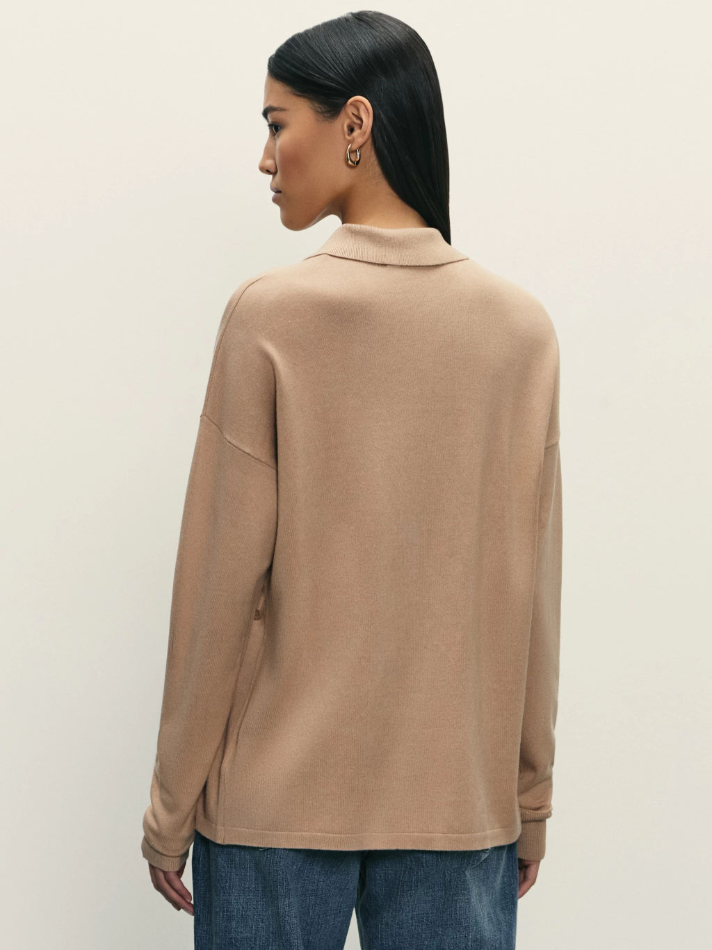 Кардиган с ассиметричной застежкой из вискозы / Zarina  фото 5