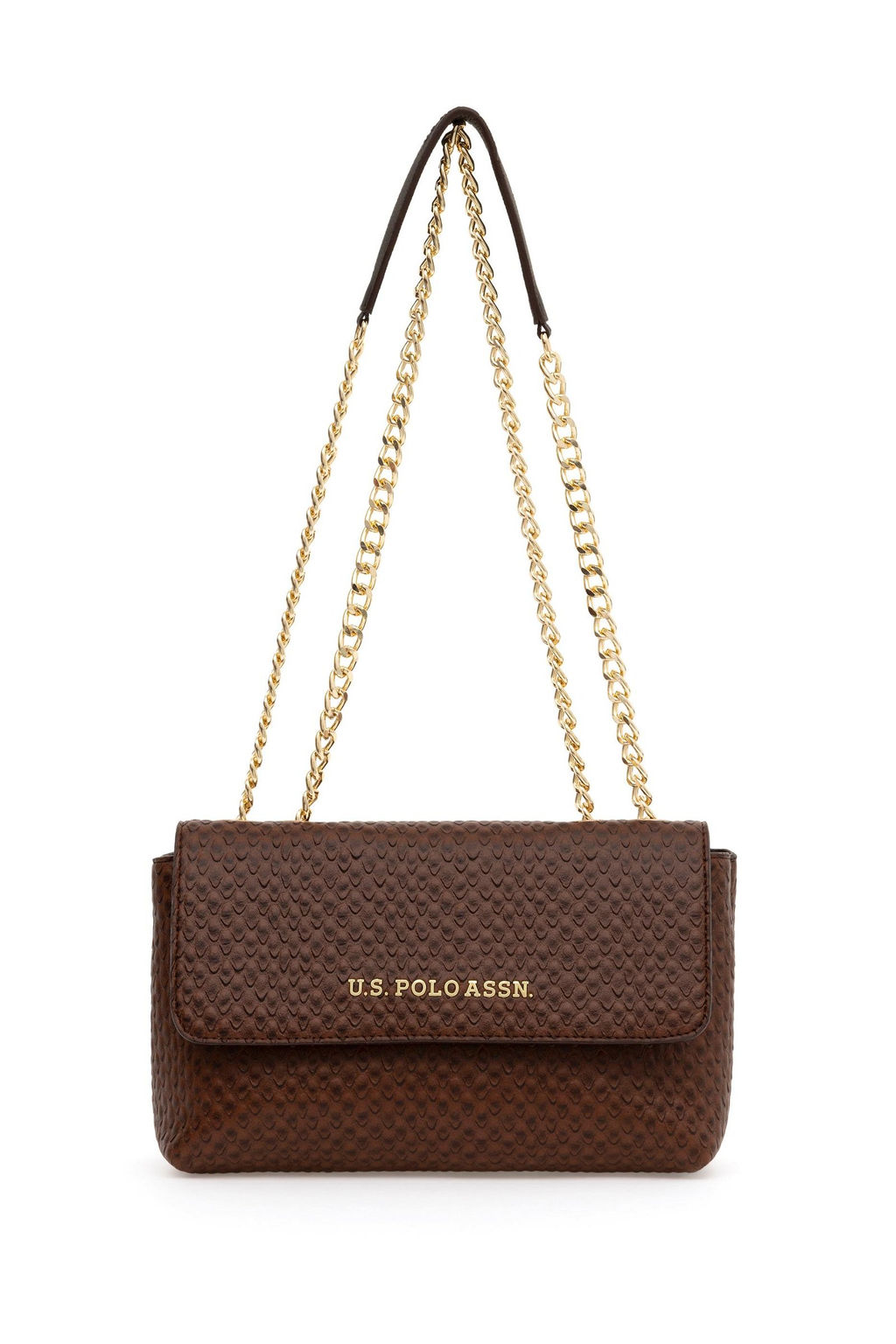 U. S. Polo Assn Женская коричневая сумка - U.s. polo assn фото 4