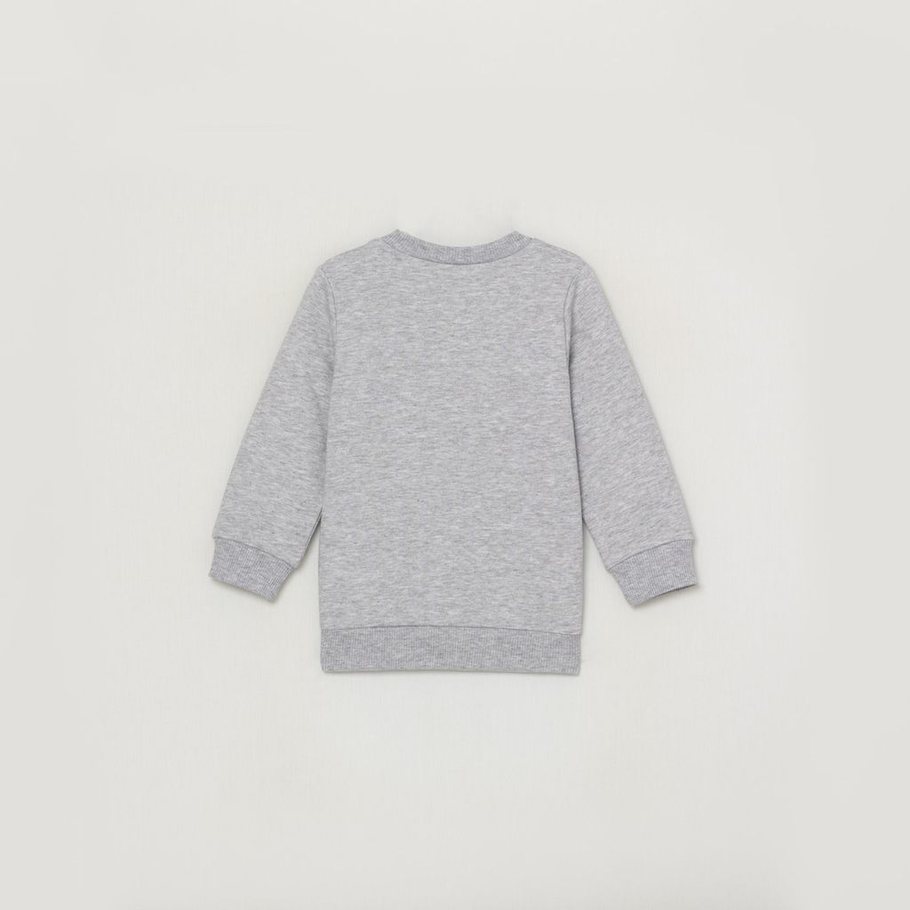 CRB wear/CWNB 62877-11-289 Джемпер для мальчика, светло-серый меланж/Ex.Cherubino  фото 4