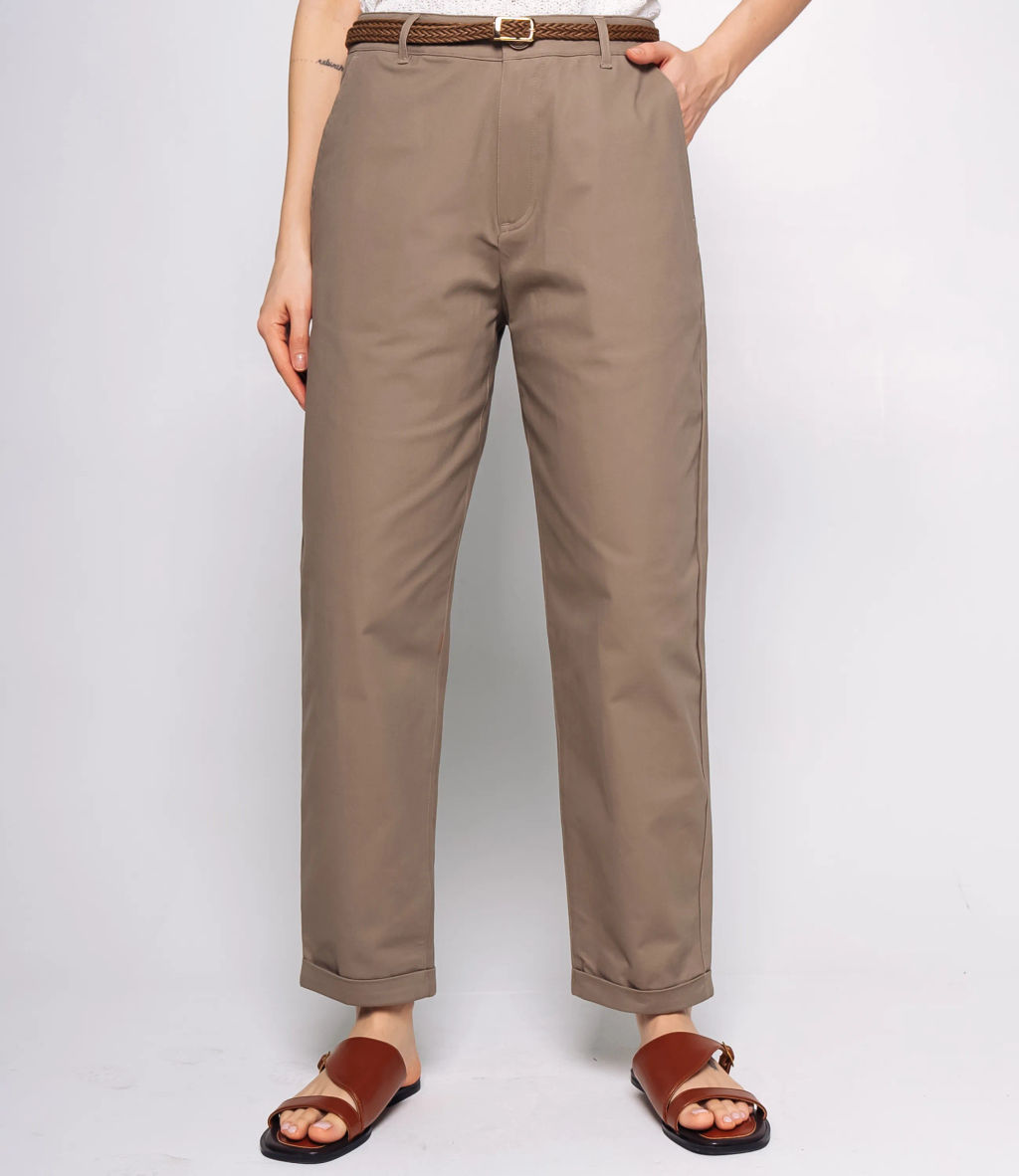 Брюки #ОКТ215001, капучино