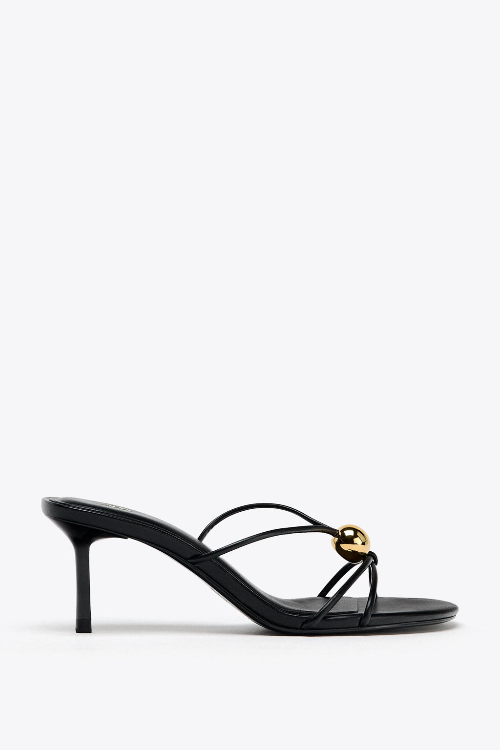 SANDALS WITH METAL DETAIL - Zara фото 7