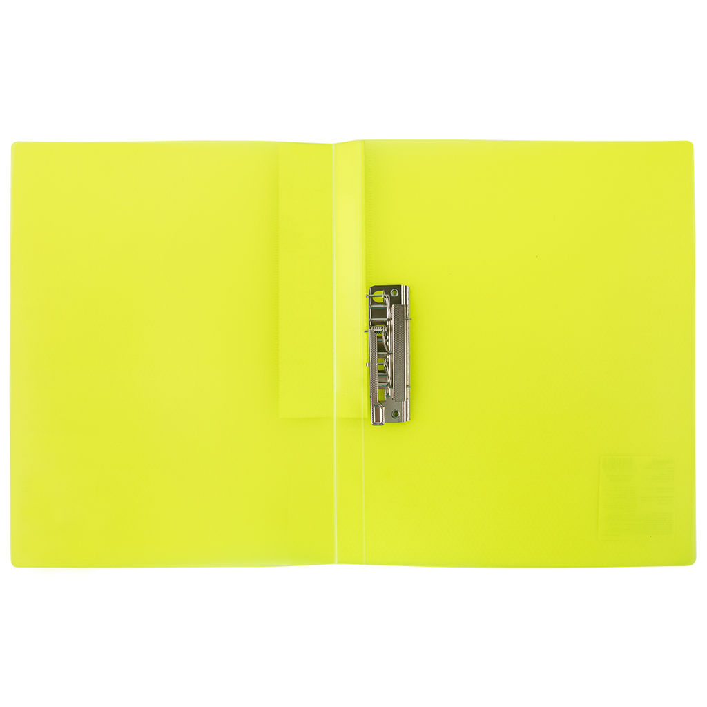 Expert Complete PRISMA NEON Папка с металлическим прижимом A4 700 мкм 20 мм эффект 3D 6 шт. желтый EC210700009