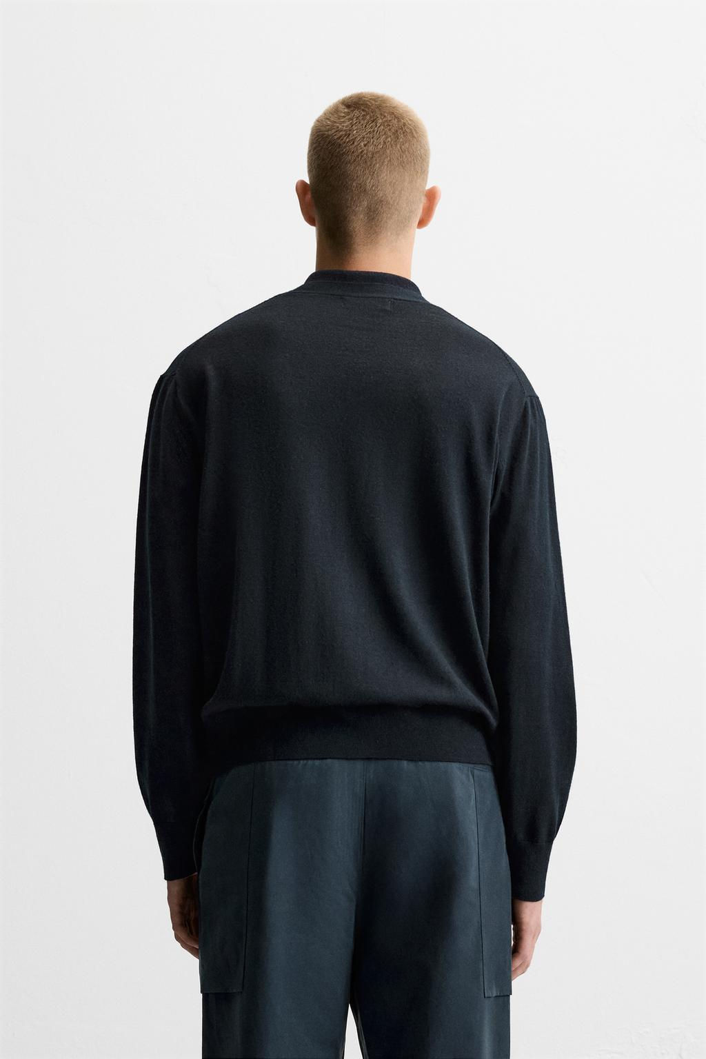100% WOOL CARDIGAN - LIMITED EDITION - Zara фото 3