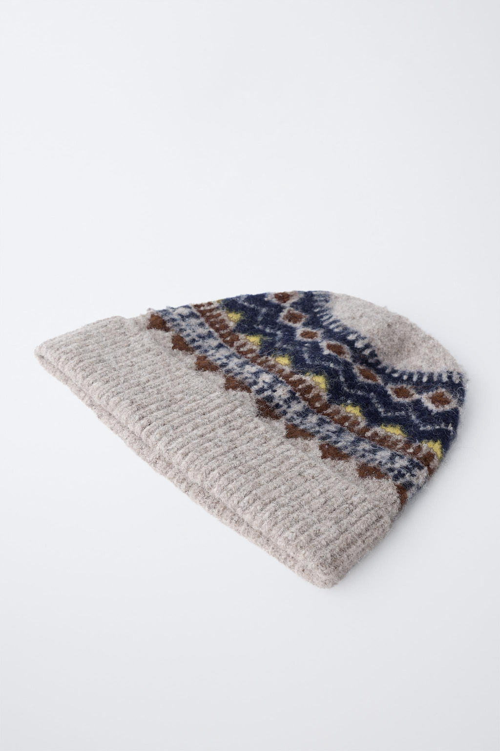 JACQUARD KNIT BEANIE - Zara фото 2