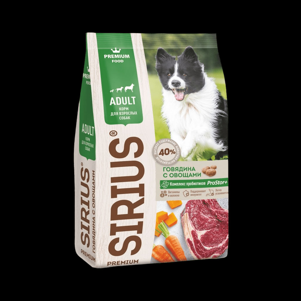 Сухой корм для собак, говядина с овощами 91832