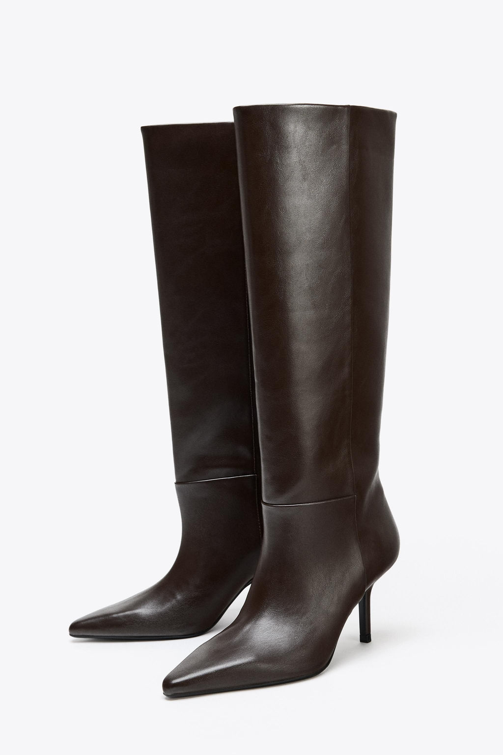 POINTED HIGH-HEEL BOOTS - Zara фото 3