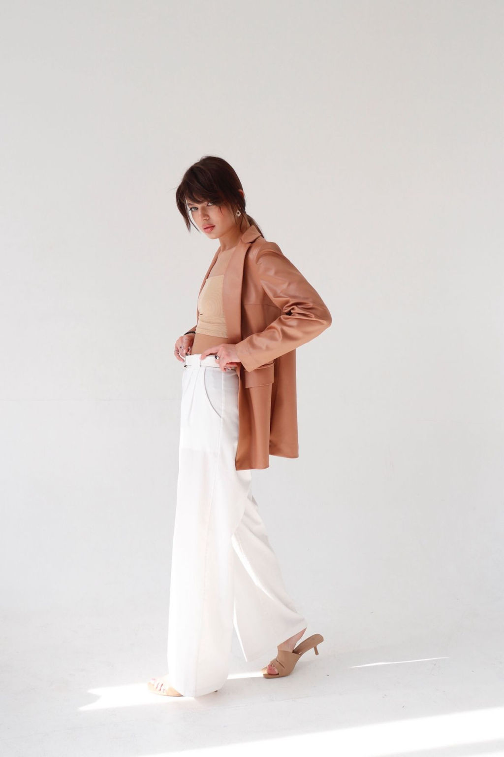 Жакет удлинённый с английским воротником - Martichelli фото 151