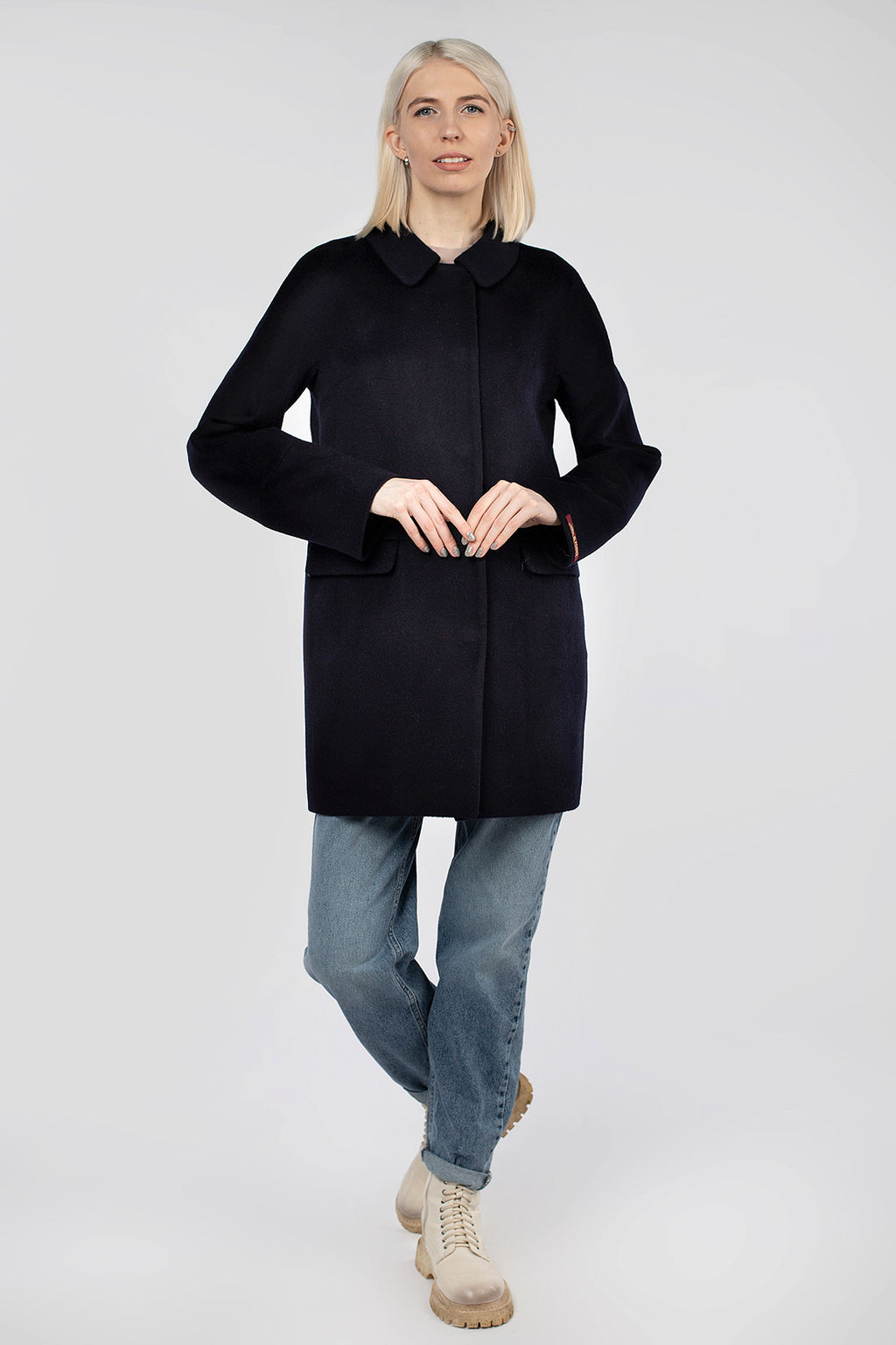 01-11408 Пальто женское демисезонное - El podio фото 2