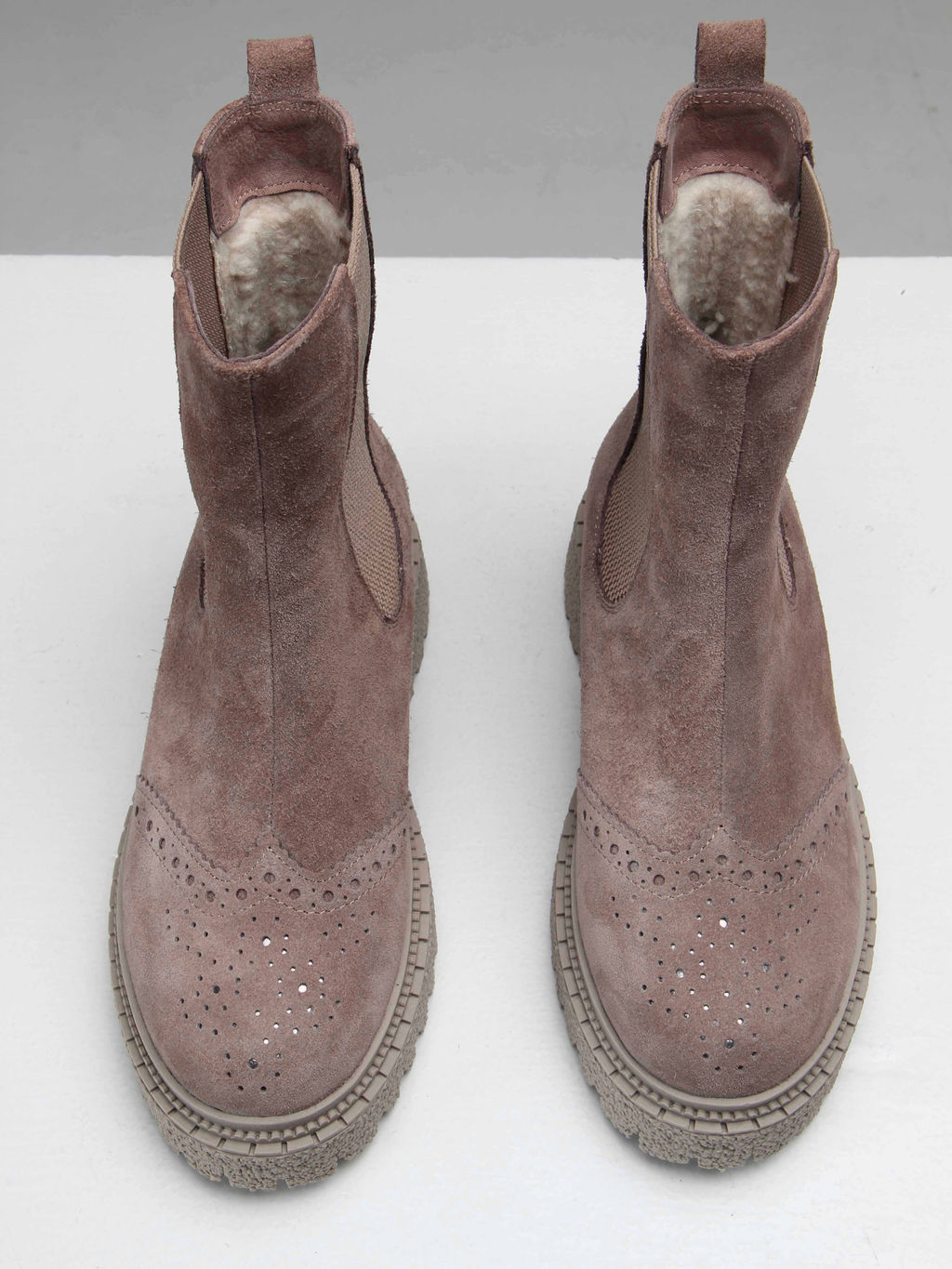 Челси 360.P.asteria.ka капучино замш/Байка