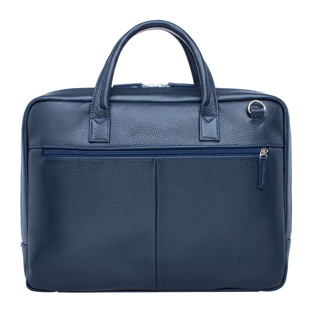 Кожаная деловая сумка для ноутбука Carter Black - Lakestone фото 21