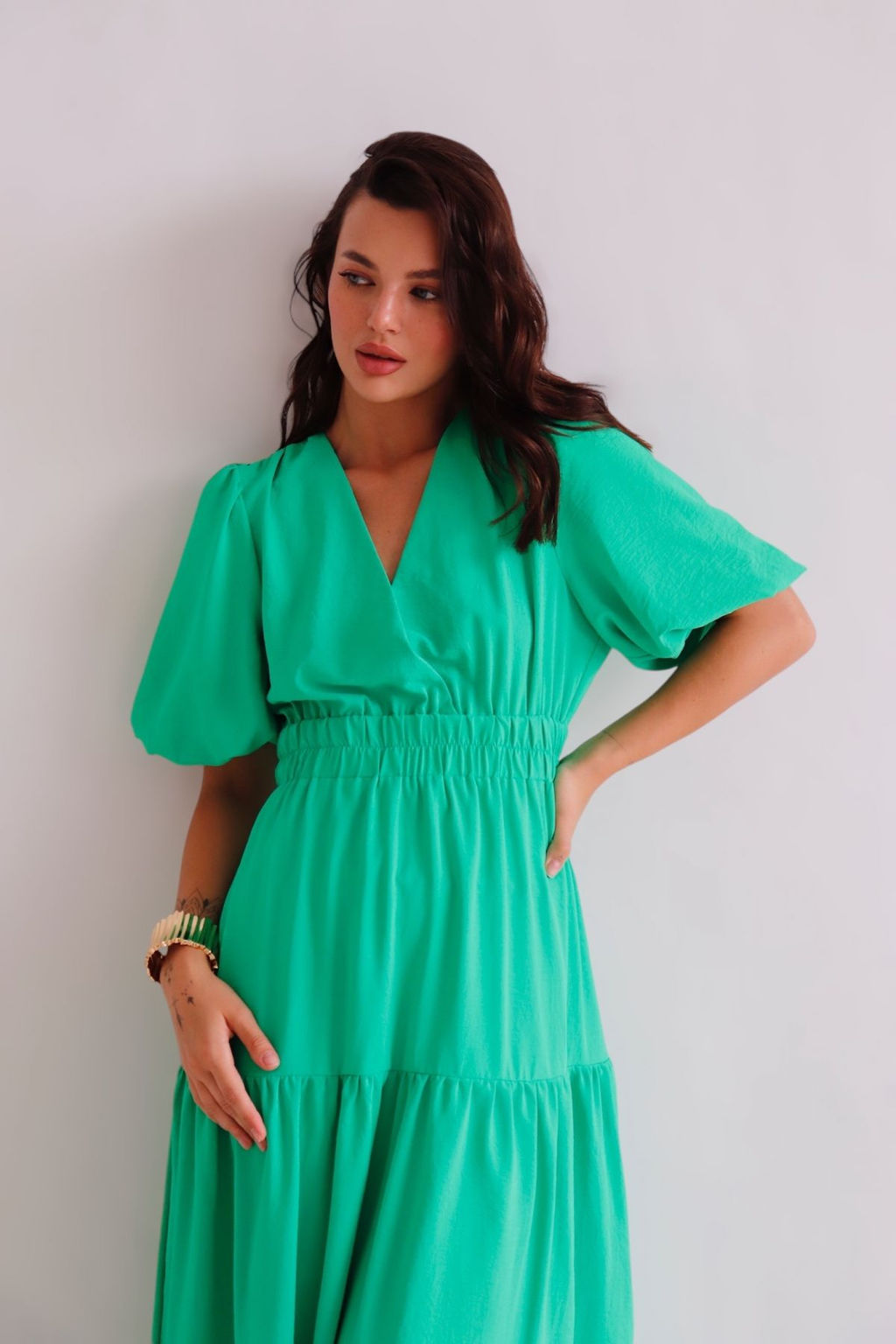 Martichelli Платье салатовое  фото 13