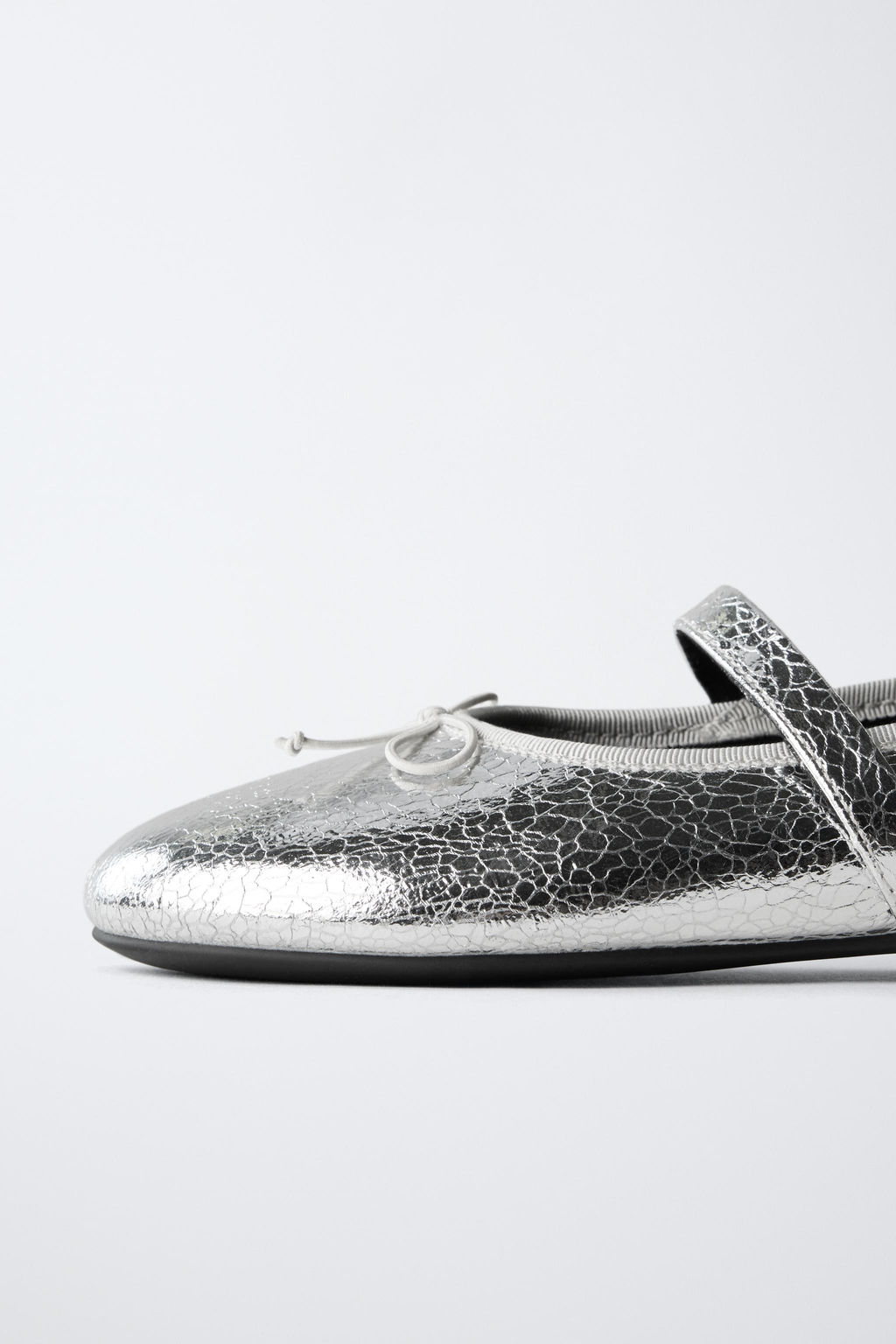 METALLIC BALLERINA - Zara фото 6