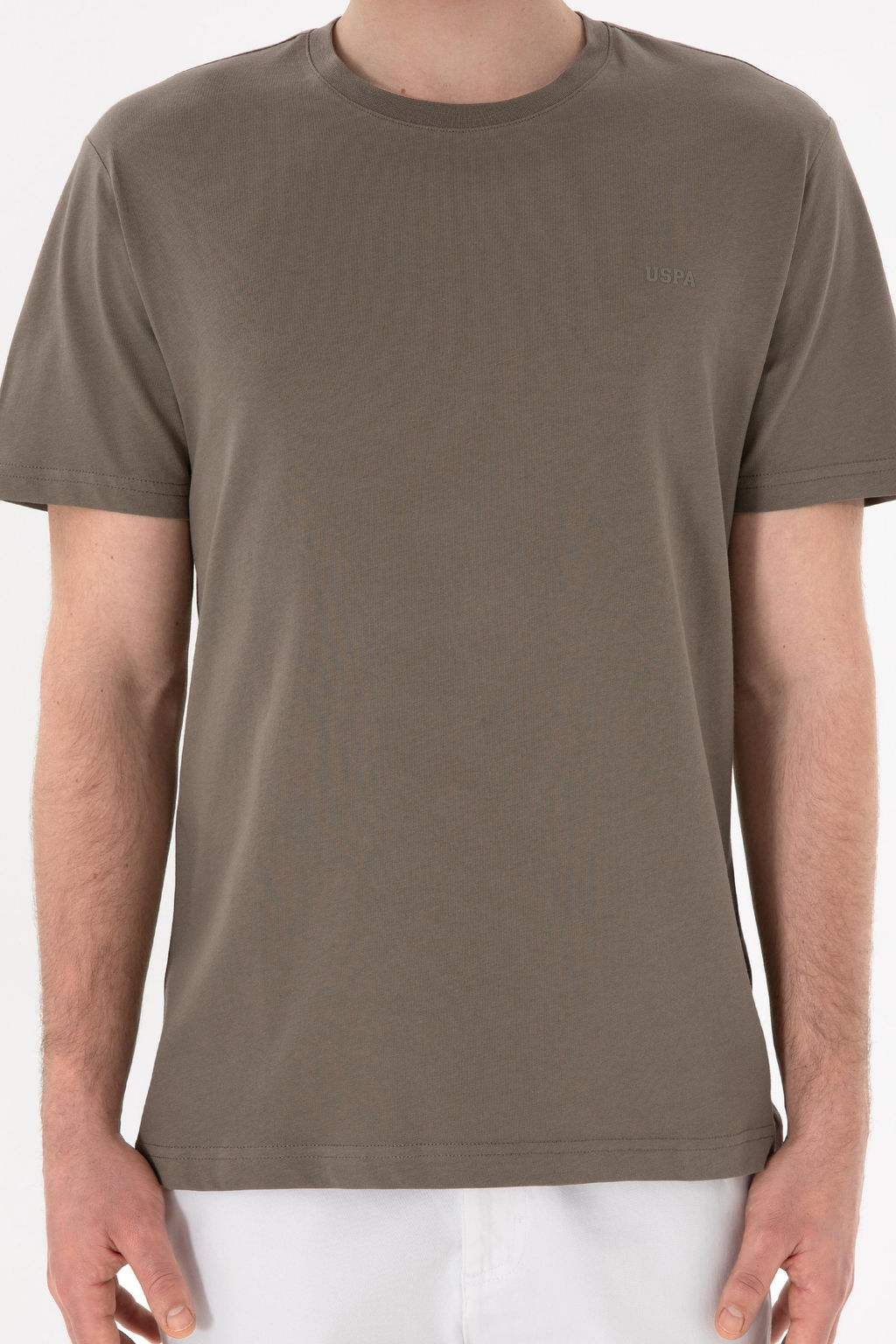 Erkek Regular Fit Bisiklet Yaka Vizon Basic Ti__rt Sepette S_rpriz _ndirim - U.s. polo assn фото 7