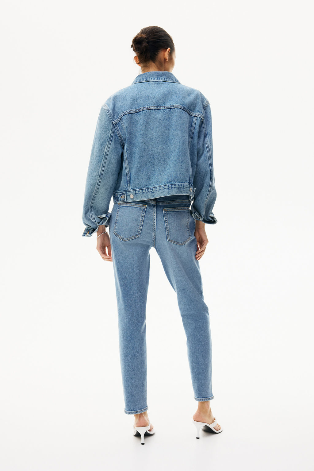 MAMA Slim Ankle Jeans - H&m фото 8