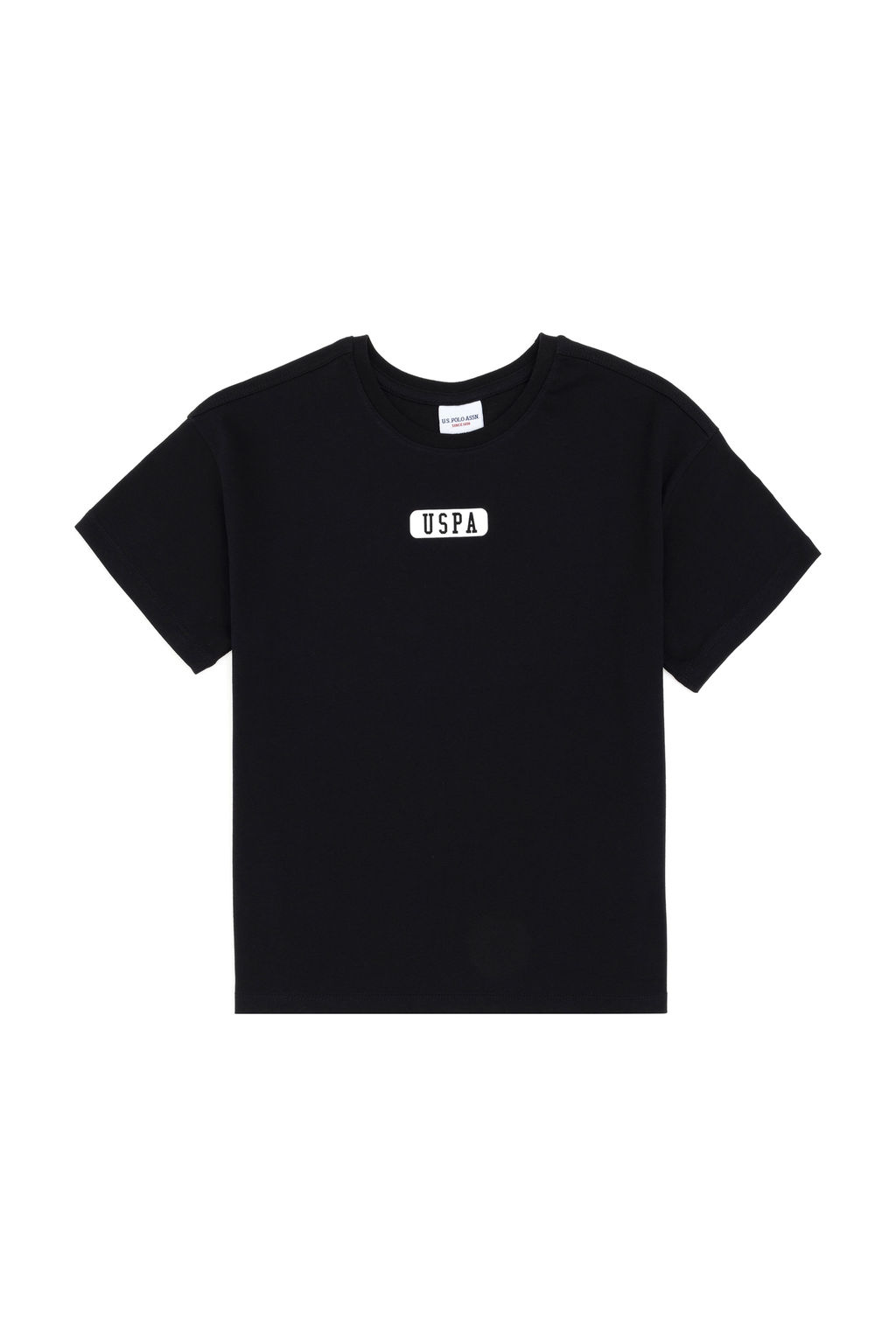Erkek Гocuk Siyah Oversize Bisiklet Yaka TiЕГrt - U.s. polo assn фото 4
