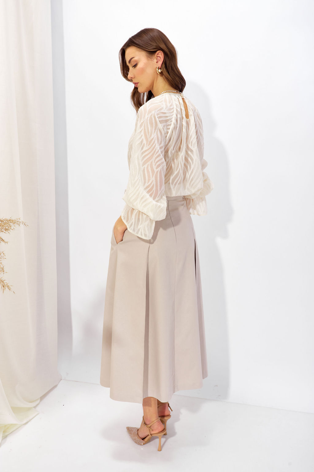 Юбка 4363 (песок) - Lyushe фото 6