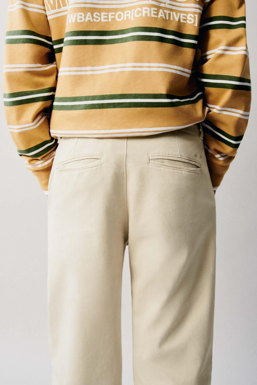 BASIC CHINO PANTOLON - Zara фото 6