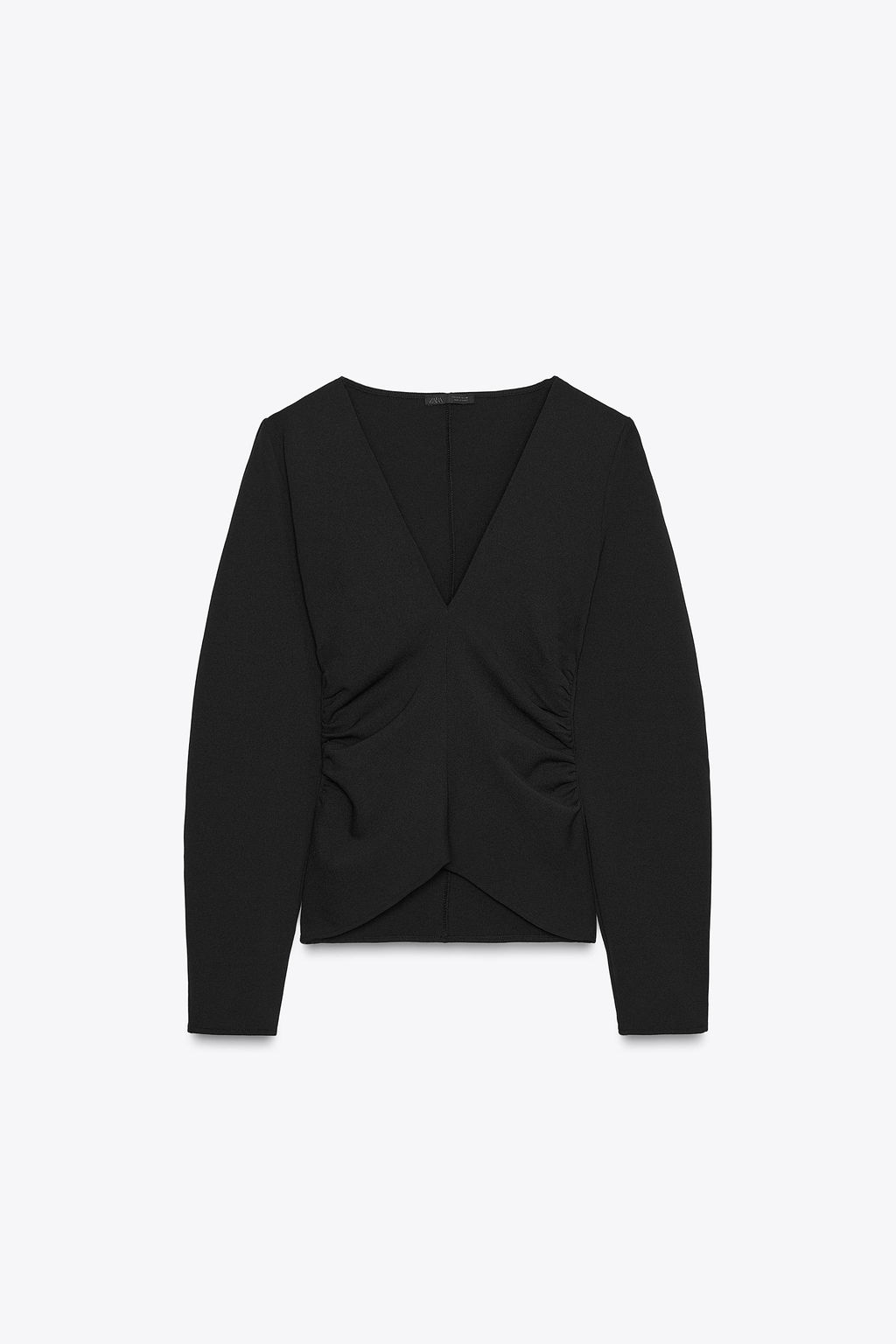 GATHERED CREPE TOP - Zara фото 6