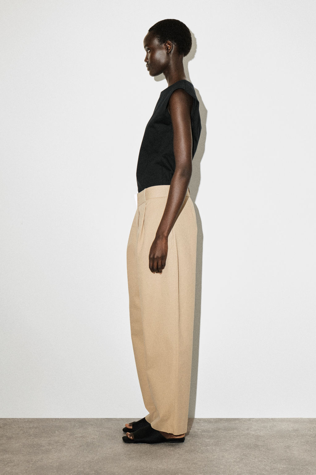 PANTAL?N TWILL DE ALGOD?N TAPERED LEG - H&m фото 3