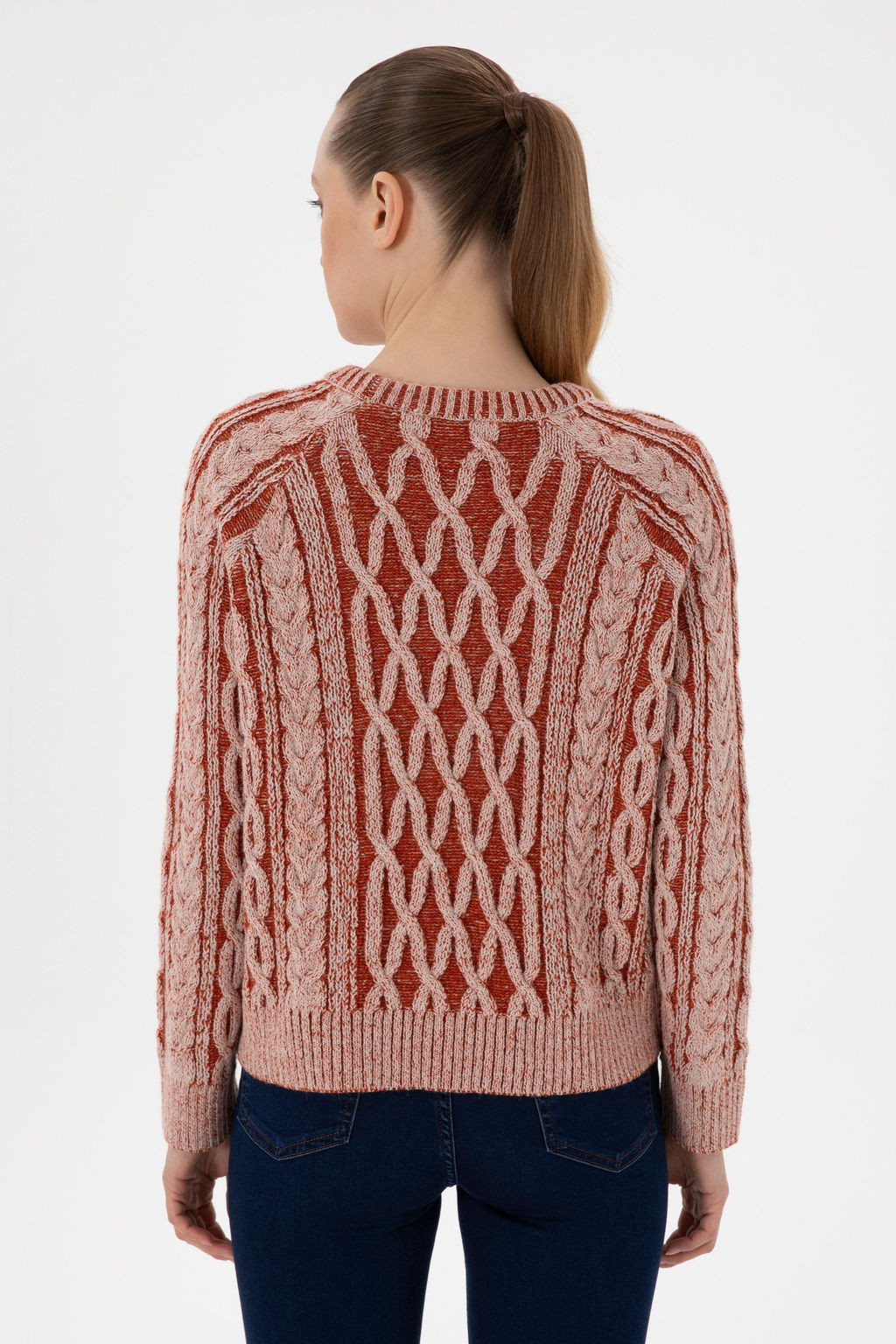 Kad_n Krem Kazak Sepette S_rpriz _ndirim - U.s. polo assn фото 5