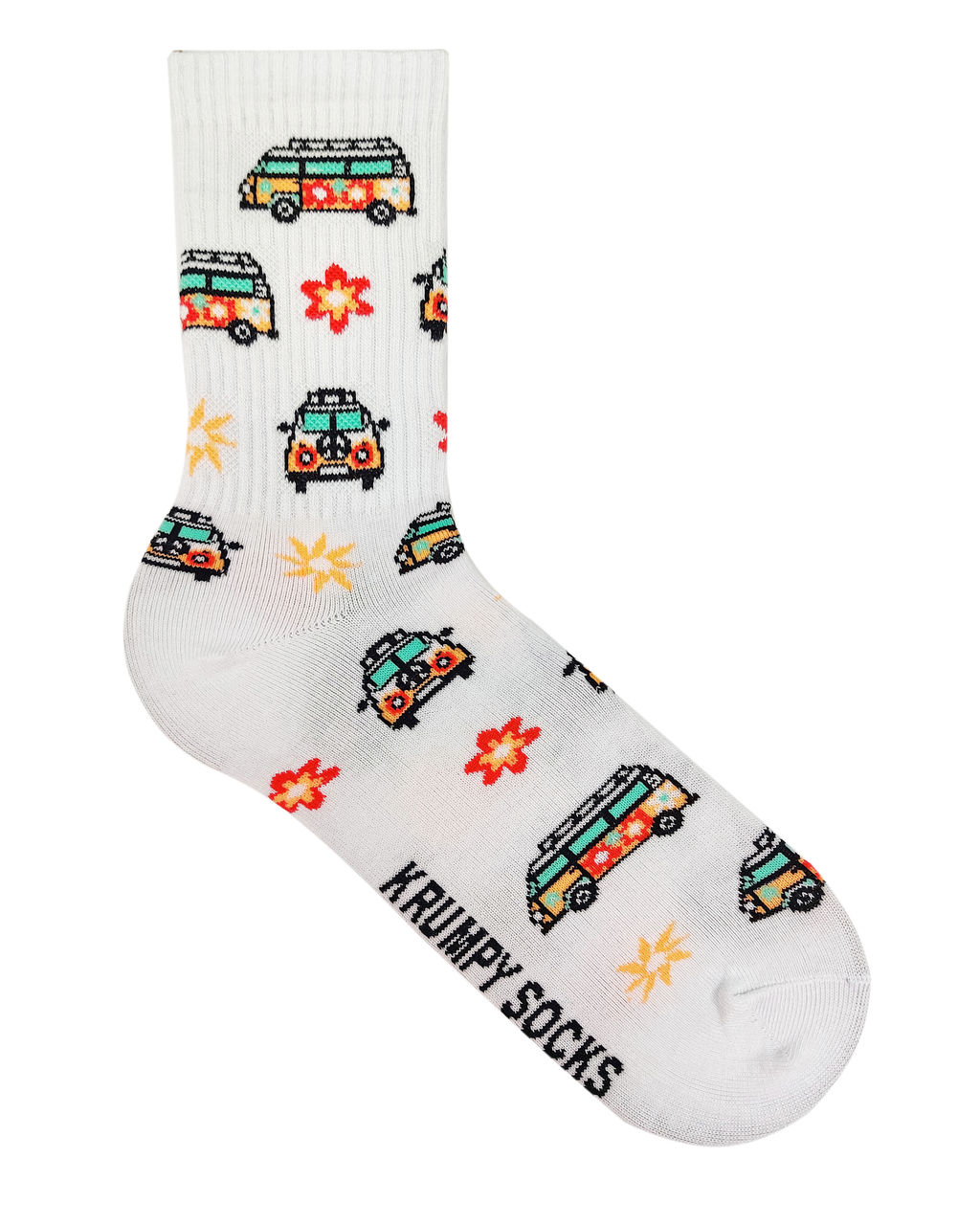 Носки р.40-45 TxT Автобус Хиппи - Krumpy фото 2